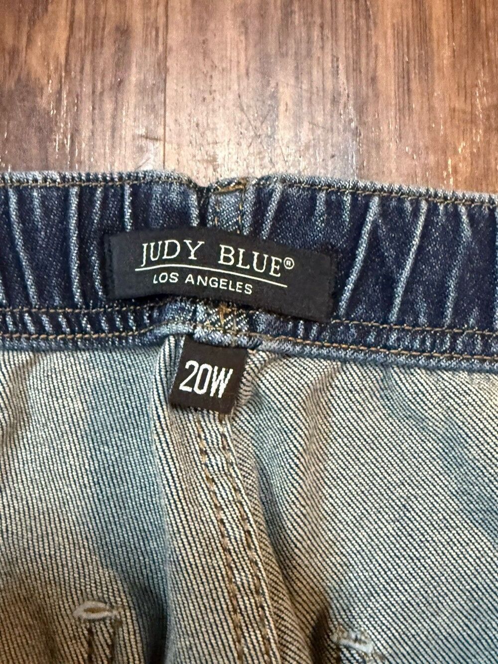 Judy Blue Women’s Plus 20W High Rise Drawstring Wide Leg JB88856 New - Picture 5 of 7